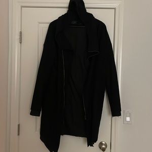 Zara Gothic Mens trench coat with hoodie.